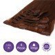 Extensiones 8 piezas dobles 100 gramos color 8