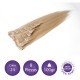 Extensiones 8 piezas dobles 100 gramos color 24