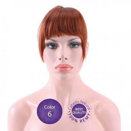 Flequillo postizo cabello natural Color 6