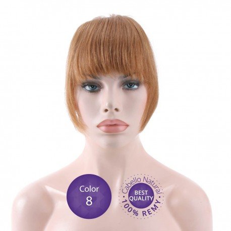 Flequillo postizo cabello natural Color 8