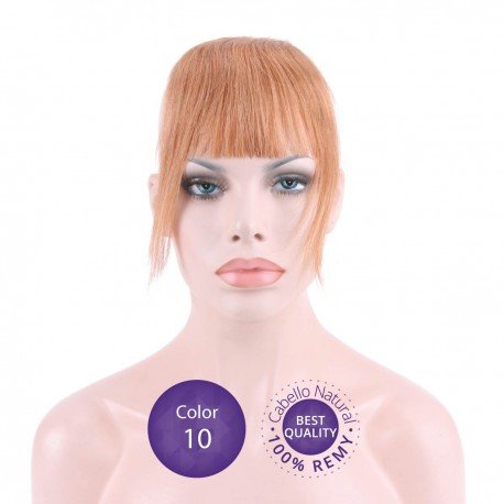 Flequillo postizo cabello natural Color 10