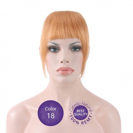 Flequillo postizo cabello natural Color 18